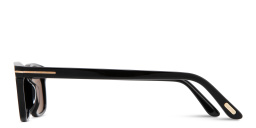 Shop TOM FORD Miles Rectangle Sunglasses in Black online.