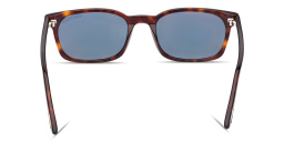Shop TOM FORD Miles Rectangle Sunglasses in Red Havana online.