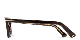 Shop TOM FORD Icon Round Sunglasses in Dark Havana online.
