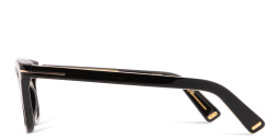 Shop TOM FORD Icon Square Sunglasses in Black online.
