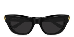 تسوق نظارات شمسية طراز كات آي بشعار بي بي بالينسياغا بلون أسود أونلاين.