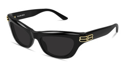 تسوق نظارات شمسية طراز كات آي بشعار بي بي بالينسياغا بلون أسود أونلاين.