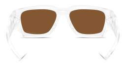 Shop Oakley Instagator Rectangle Sunglasses in Matte Clear online.