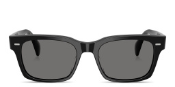 Shop OLIVER PEOPLES Ryce Sun Unisex Square Sunglasses in Black online.