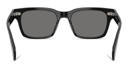 Shop OLIVER PEOPLES Ryce Sun Unisex Square Sunglasses in Black online.
