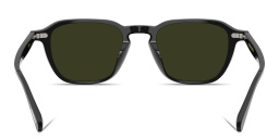 Shop OLIVER PEOPLES Emryn Unisex Pillow Sunglasses in Black online.