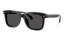 تسوق نظارات شمسية فالير طراز بيلو للجنسين مونكلير بلون أسود لامع أونلاين.