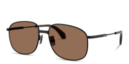 Shop Moncler Fennix Unisex Pilot Sunglasses in Matte Black online.