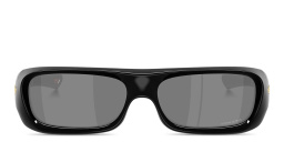 Shop Oakley Permian Unisex Rectangle Sunglasses in Black online.