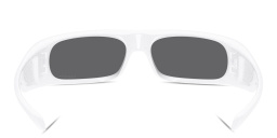Shop Oakley Highland Unisex Rectangle Sunglasses in White online.