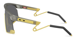 تسوق نظارات شمسية بي إكس تي آر ميتال بإطار نصفي على شكل قناع اوكلي بلون رمادي أونلاين.