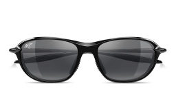 Shop Maui Jim HO’OKIPA ULTRA R-XS Unisex Panthos Sunglasses in Shiny Black online.