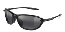 Shop Maui Jim HO’OKIPA ULTRA R-XS Unisex Panthos Sunglasses in Shiny Black online.