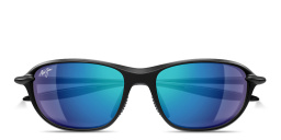 Shop Maui Jim HO’OKIPA ULTRA R-XS Unisex Panthos Sunglasses in Matte Black online.