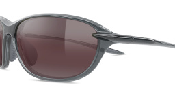 Shop Maui Jim HO’OKIPA ULTRA R-XS Unisex Panthos Sunglasses in Shiny Transparent Metallic Dark Grey online.