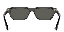 Shop FENDI FF Squared Cat-Eye Sunglasses in Black online.