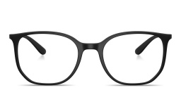 Shop Ray-Ban Elliot Optics Liteforce Unisex Irregular Eyeglasses in Sand Black online.