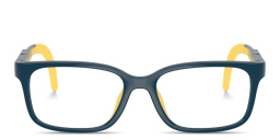 Shop Ray-Ban Optics Kids Panthos Eyeglasses in Blue Yellow online.