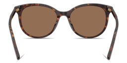 Shop Dolce & Gabbana Logo Signature Panthos Sunglasses in Havana online.