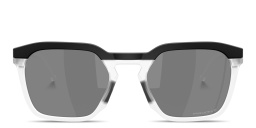 Shop Oakley HSTN SQ Unisex Square Sunglasses in Matte Black online.