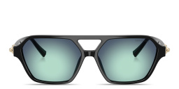 Shop TIFFANY Tiffany HardWear Square Sunglasses in Black online.
