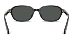 Shop VERSACE Medusa Pillow Sunglasses in Black online.