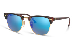 Ray-Ban Clubmaster Square Sunglasses in Havana – Product Photo 2
