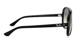 Shop Ray-Ban Cats 5000 Pilot Sunglasses in Black online.