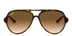 Ray-Ban Cats 5000 Pilot Sunglasses in Light Havana – Product Photo 1