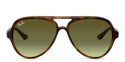 Ray-Ban Cats 5000 Pilot Sunglasses in Light Havana – Product Photo 1