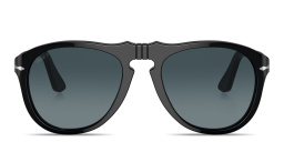 PERSOL Pilot Sunglasses in Black – Product Photo 1