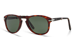 PERSOL Aviator Sunglasses in Havana – Product Photo 2