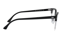 Ray-Ban Clubmaster Unisex Square Eyeglasses in Black – Product Photo 3