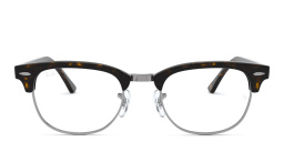 Clubmaster Optics Square Eyeglasses من راي بان بلون هافان داكن - صورة المنتج 1
