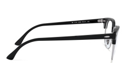 نظارات طبية كلوب ماستر أوبتكس بإطار مربّع من راي بان بلون أسود - صورة المنتج 3