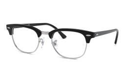 Ray-Ban Clubmaster Optics Square Eyeglasses in Black – Product Photo 2