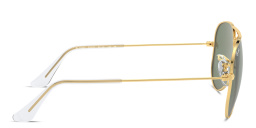 Ray-Ban Junior Kids Aviator Sunglasses in Metal in Gold – Product Photo 3