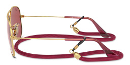 Shop Ray-Ban Junior Kids Pilot Sunglasses in Gold online.