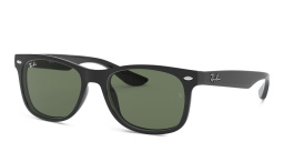 Ray-Ban Junior New Wayfarer Kids Square Sunglasses in Black – Product Photo 2