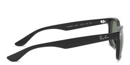 Shop Ray-Ban Junior Kids Square Sunglasses in Matte Black online.