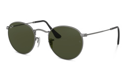Shop Ray-Ban Round Sunglasses in Metal in Silver online.