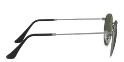 Shop Ray-Ban Round Sunglasses in Metal in Silver online.