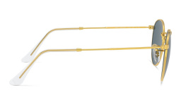 Shop Ray-Ban Round Sunglasses in Metal in Gold online.