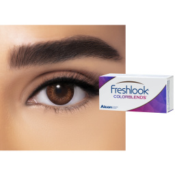 Shop Freshlook COLORBLENDS Monthly Color Contact Lenses - Brown online.