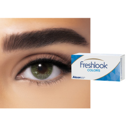Shop Freshlook COLORS Monthly Color Contact Lenses - Green online.