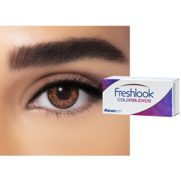 Shop Freshlook COLORBLENDS Monthly Color Contact Lenses - Honey online.
