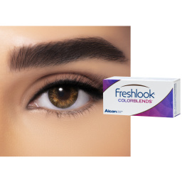 Freshlook COLORBLENDS Monthly Color Contact Lenses - Purehazel – Product Photo 1