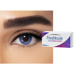 Shop Freshlook COLORBLENDS Monthly Color Contact Lenses - True Sapphire online.