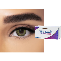 Freshlook COLORBLENDS Monthly Color Contact Lenses - Gemstone Green – Product Photo 1