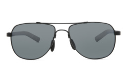 Maui Jim Guardrails Unisex Aviator Sunglasses in Black – Product Photo 1